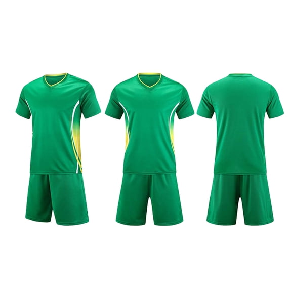 Sentuca Boys Outfit Sets Sports Workout T Shirts and Shorts for Football Games School Uniform Kids Clothes