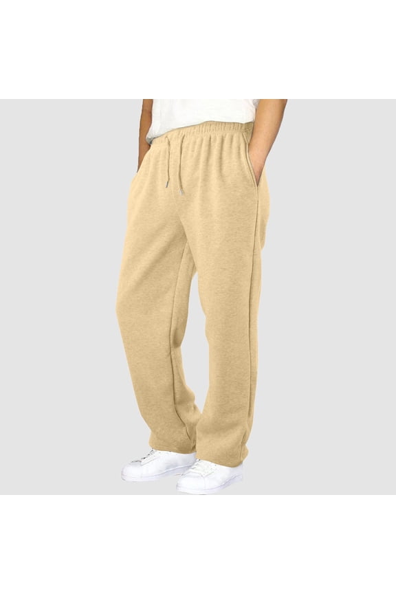 Boys Sweatpants Size 7 Years, Sports Sweat Pants with Pockets Solid Color Casual Joggers Girls Sweatpants Open Bottom for Kids Clothes