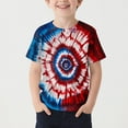 thumbnail image 1 of Sentuca Boys T Shirts, Lightweight Short Sleeve Graphic Tees, Fun Casual Summer Outfits for Kids Size 12, 1 of 4