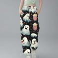 thumbnail image 1 of Sentuca Halloween Clothes for Kids Girls Sweatpants with Pockets Drawstring Sports Casual Sweat Pants Elastic Waist, 1 of 5