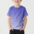 thumbnail image 1 of Sentuca Kids Boys Clothes Short Sleeve Graphic Tees Summer Crew Neck Gradient T Shirts Size 12, 1 of 5