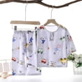 thumbnail image 1 of Sentuca Kids Clothes Size 5 Years Cute Car Graphic T Shirts and Shorts Outfit Sets Summer Thin Boys Clothes, 1 of 4