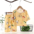 thumbnail image 1 of LIBRCLO Kids Clothes Size 5 Years Cute Car Graphic T Shirts and Shorts Outfit Sets Summer Thin Boys Clothes, 1 of 4