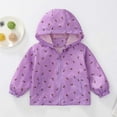 thumbnail image 1 of Sentuca Toddler Jackets for Girls Boys Lightweight Jackets Full Zip Long Sleeve Hooded Windbreaker Outerwear for Fall, 1 of 8