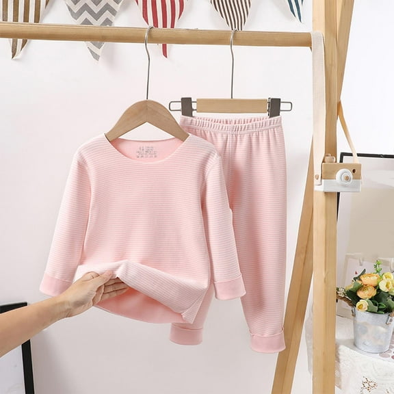 Sentuca Toddler Clothes Long Sleeve Tops and Pajama Pants Loungewear Outfit Sets for Boys Girls Pajamas Size 2 Years