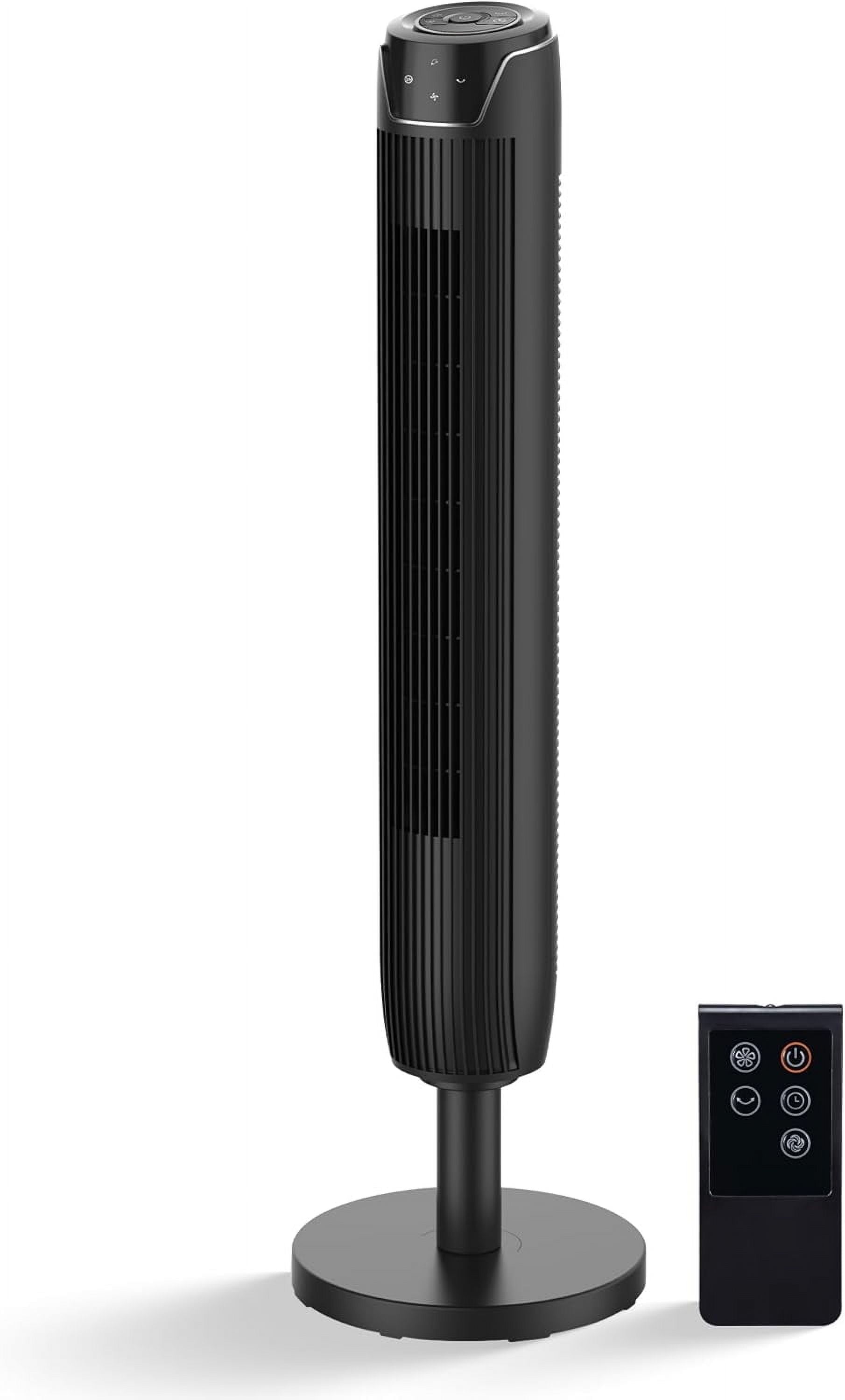 Senville Tall Slim Oscillating Tower Fan with Remote Control