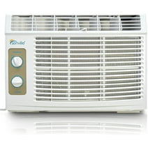Senville 5,000 BTU Window Air Conditioner, Up to 150 sq. ft., Mechanical Control, Washable Filter
