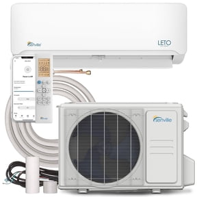 Senville Leto 9000 BTU Mini-Split Air Conditioner & Heat Pump, White