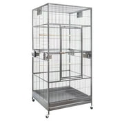Seny XXL Large Bird Flight Cage Parrot Aviary H80xW35.5xD35.5