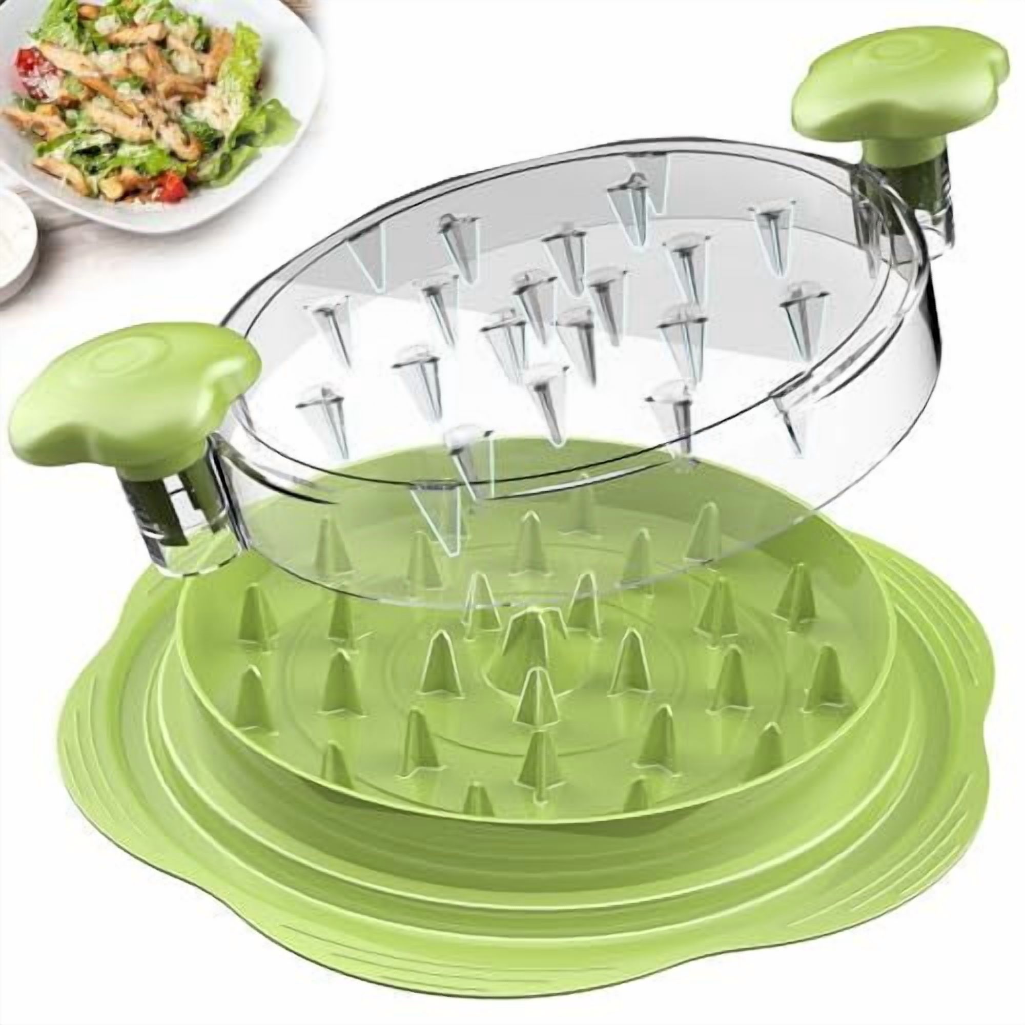 Senya Chicken Shredder Large Chicken Breast Shredder Tool Twist, Visible Meat Shredder Machine, Anti-Slip Strip