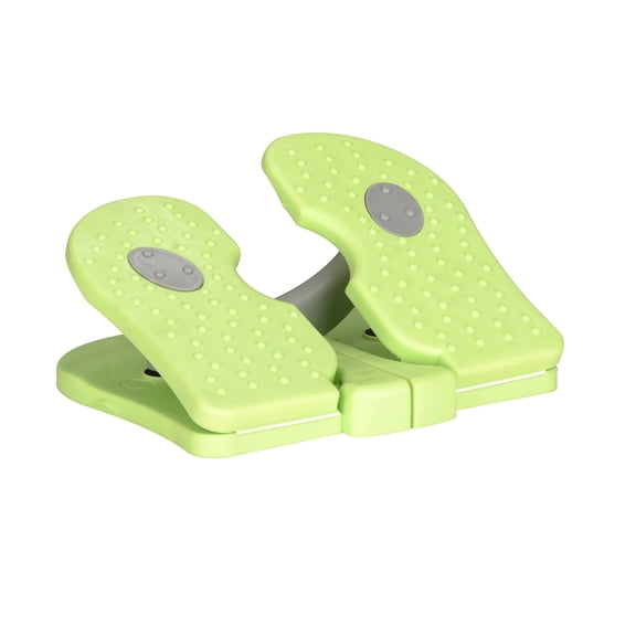 Senya Exercise Pedal Machine Mini Bike Fitness Folding Pedal Exerciser Under Desk Foot Stepper (Green)