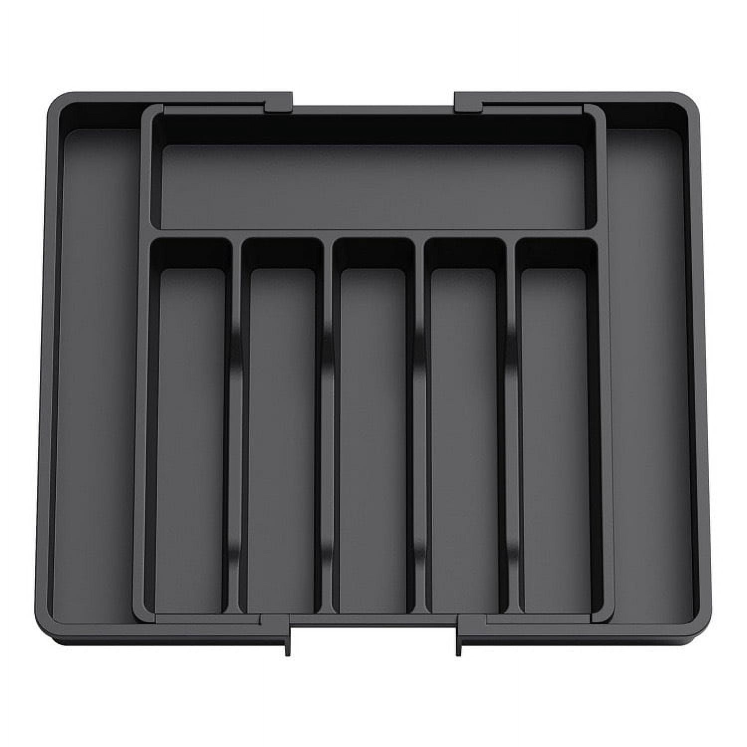 Senya Silverware Drawer Organizer, Expandable Cutlery Drawer Adjustable Utensil Tray Flatware Tray