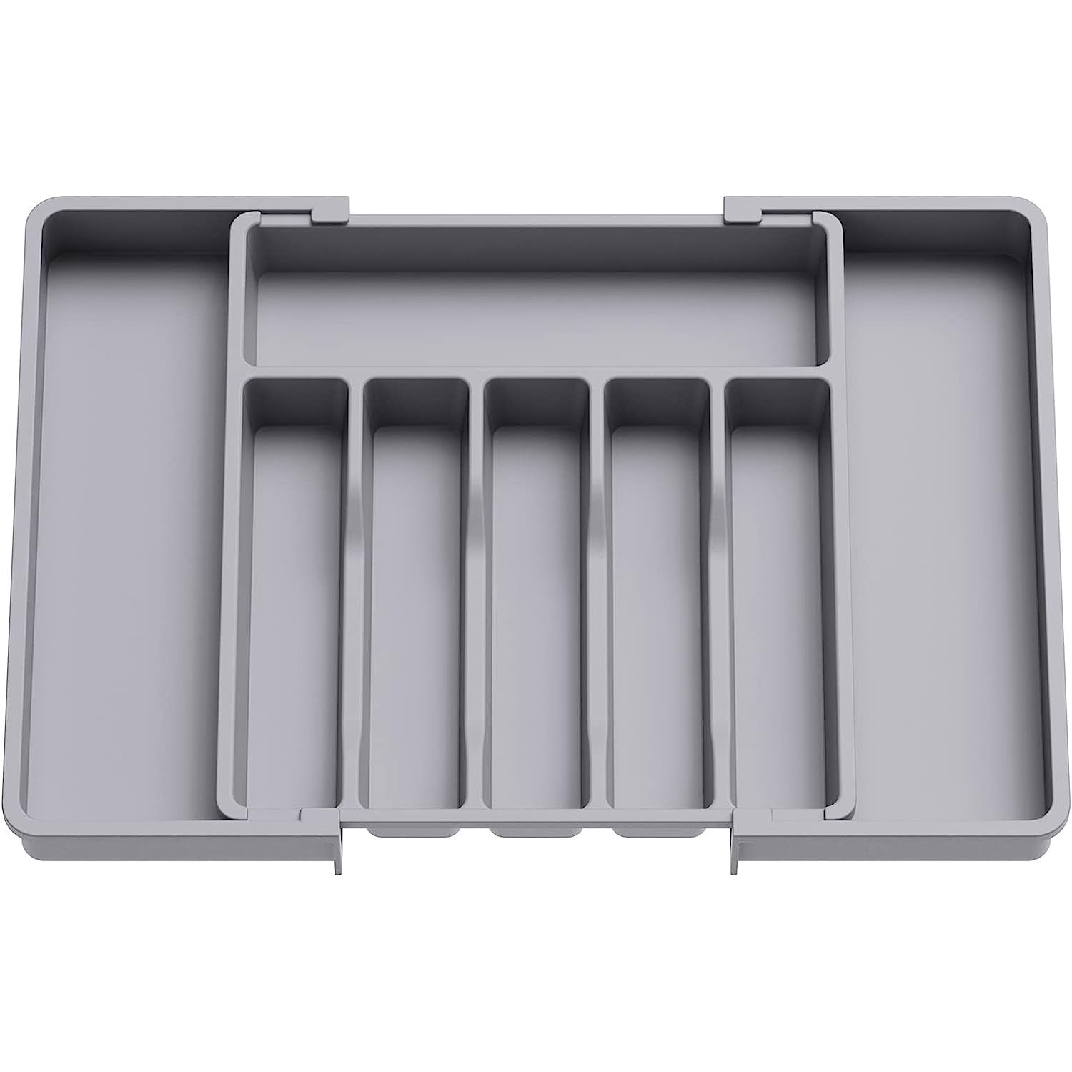 Senya Silverware Drawer Organizer, Expandable Cutlery Drawer Adjustable Utensil Tray Flatware Tray