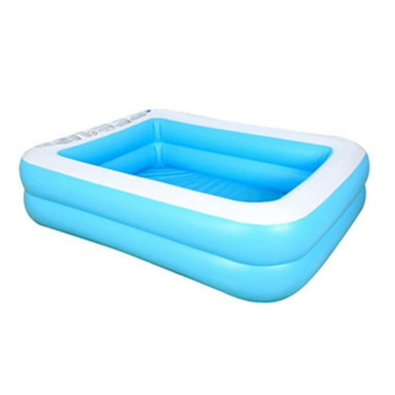 Senya Summer Pools Kiddie Pool, Rectangle Swimming Pool for Kids, Inflatable Pool for Kids and Adults Family Swimming Pool