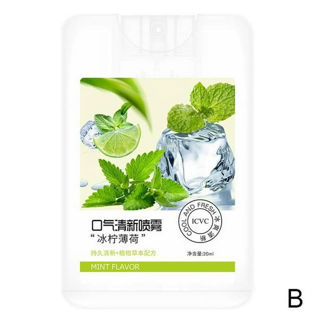 Senza 20ml Fruity Breath Refreshing Spray Bad Breath Odor Spray