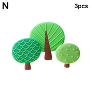 Senza Fretta Forest Animal Cake Topper Tropical Jungle Safari Lion Elephant Monkey W3 A0S1