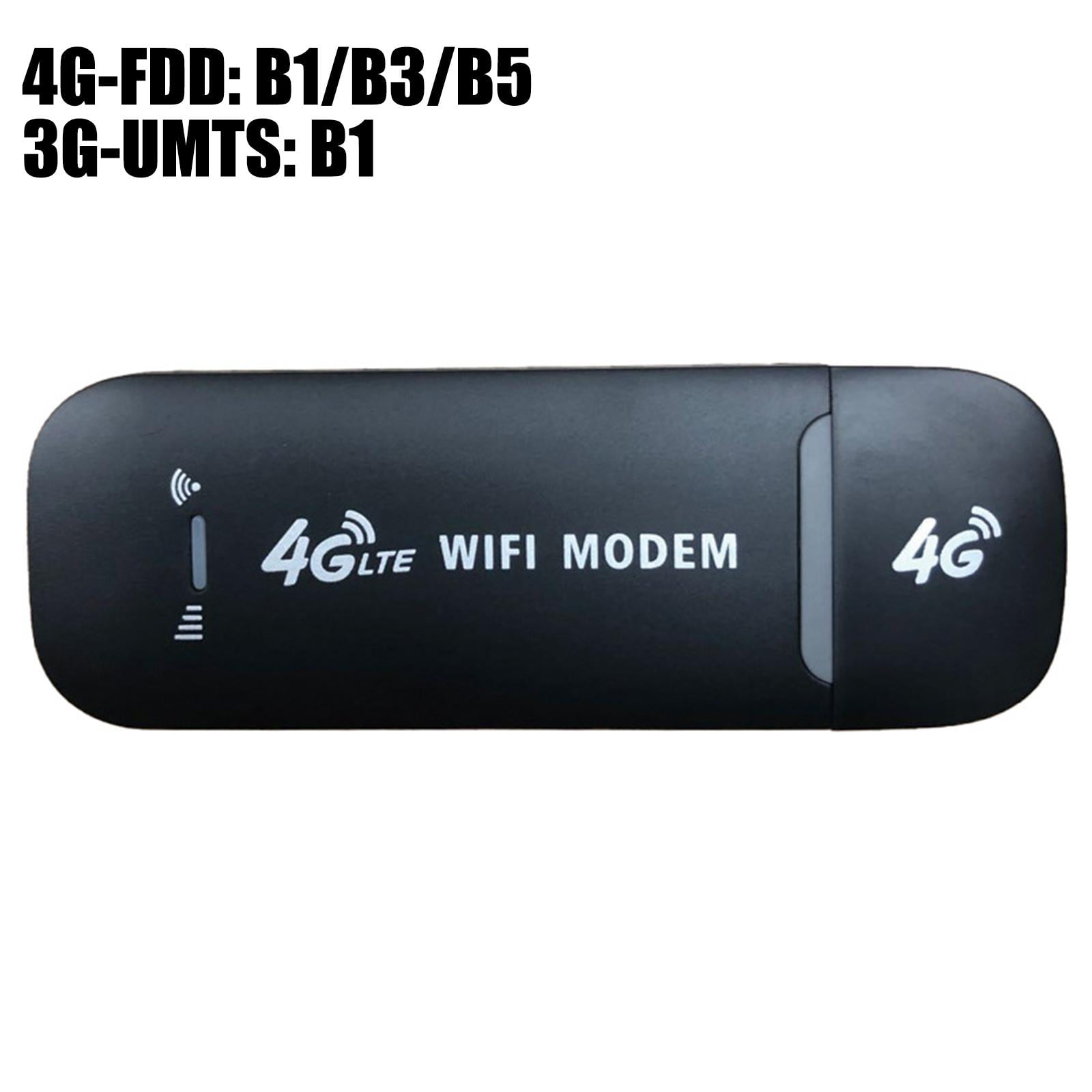 Senza Fretta Unlocked 4G LTE WIFI Wireless USB Dongle Stick Mobile Hotspot SIM Card