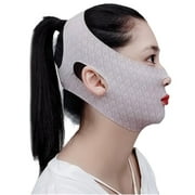Senza Fretta V-Face Chin Cheek Sleep W/ Thin Mask Anti Wrinkle Half Lift Belt Band Strap 2024