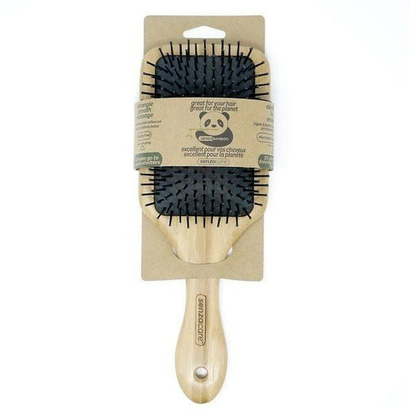 Senzacare Large Bamboo Paddle Hairbrush 1 Brush