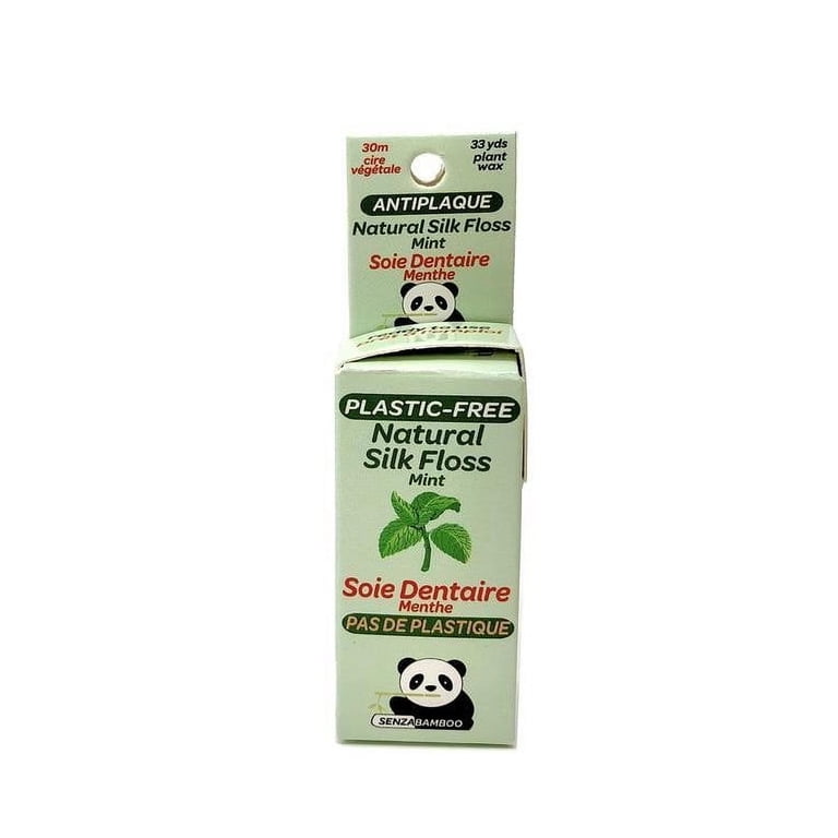 Silk Dental Floss,100% Plastic Free & Biodegradeable, Dental Floss