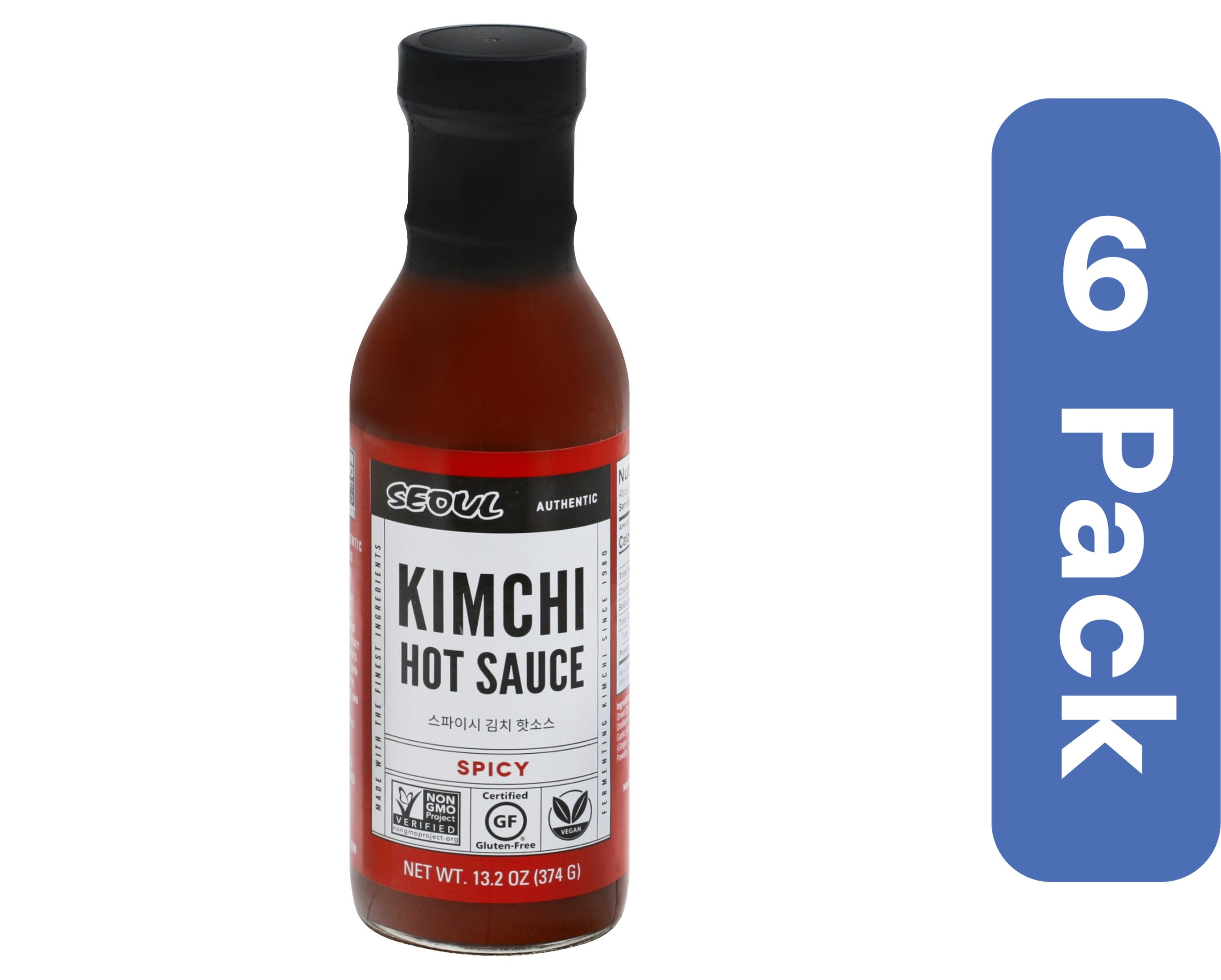 Seoul Kimchi Hot Sauce - Spicy Korean Kimchi Flavored Sauce For Everything