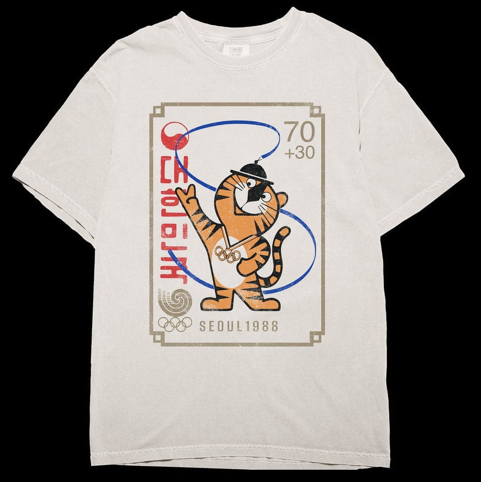 1988年ソウルオリンピック Tシャツ　ホドリ　記念品　80s 80s ソウル オリンピック ビンテージ Tシャツ SEOUL OLYMPICS