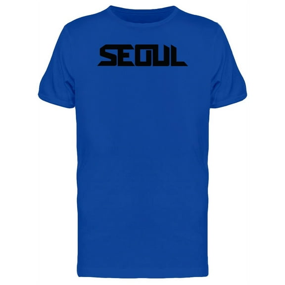Seoul Typography T-Shirt Men -Image by Shutterstock, Male Medium
