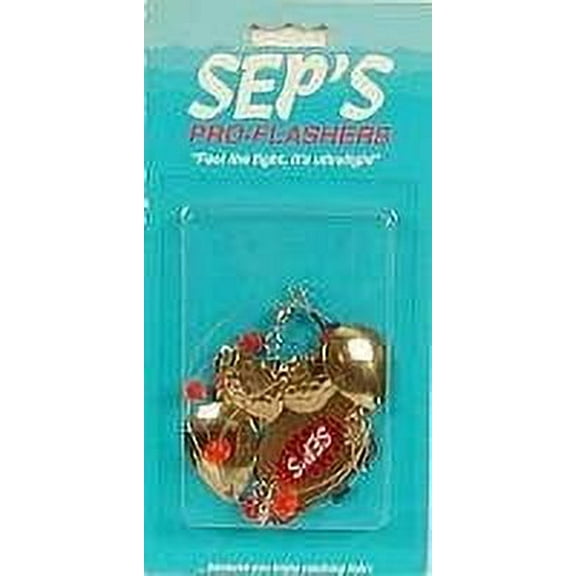 Gold Pro Flashers Colorado Small | SEP's Pro Fishing