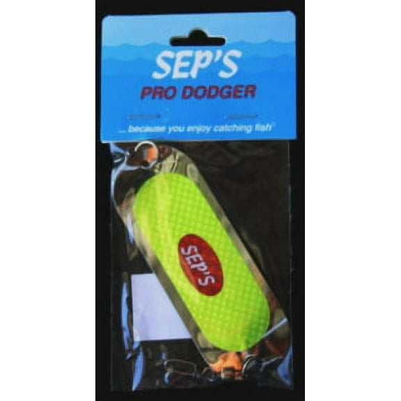 Sep's Pro Dodger 4/0 Silver/Chartreuse Prism