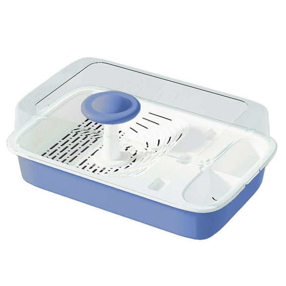 Separable Turtles Tanks Terrariums with Basking Platform Plastic Turtles Basin Box