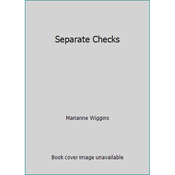 Pre-Owned Separate Checks (Paperback) 0060972076 9780060972073