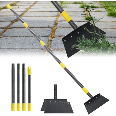 60" Multifunctional Garden Cleaning Shovel - Heavy Duty Weeder & Scraper With Adjustable Handle