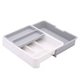 thumbnail image 1 of Separate Tableware Sorting Box Drawer Organizer Storage Box Knife and Fork Chopsticks Spoon Kitchen Shelf-A, 1 of 6