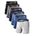 thumbnail image 1 of Separatec Mens Underwear Breathable Boxer Briefs with Pouch Moisture Wicking Bamboo Rayon 6 Pack, 1 of 6