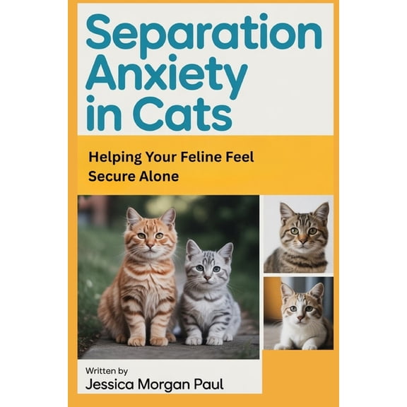 Separation Anxiety in Cats: Helping Your Feline Feel Secure Alone, (Paperback)