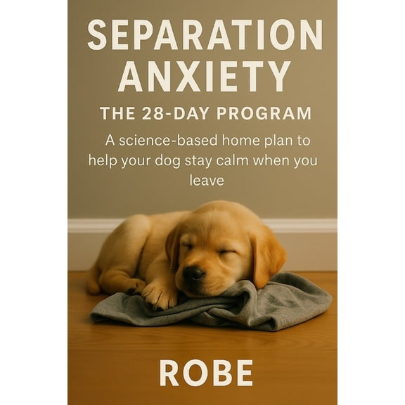 Separation Anxiety in Dogs - A 28-Day Home Program That Actually Works Autor: Robe, (Paperback)