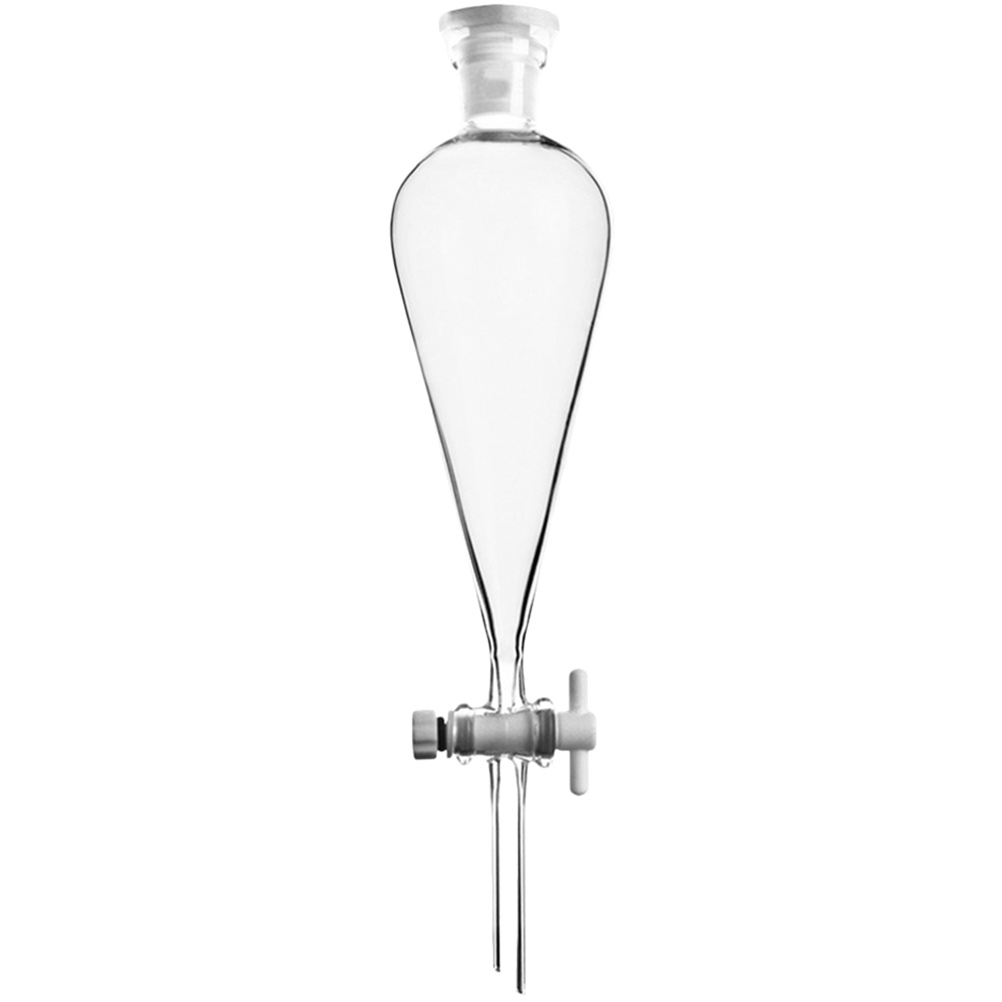 Separatory Funnel 250ml Separating Funnel With Stopcock Glass Laboratory Funnel