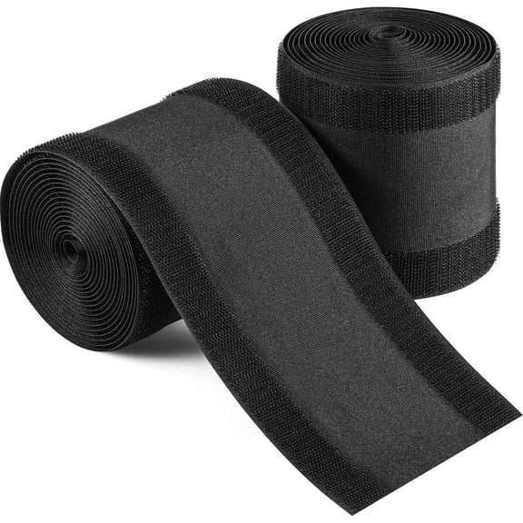 Sepela Cable Grip 2 Rails 10' Cable Cover, Black, 2 Count, 2 Pack