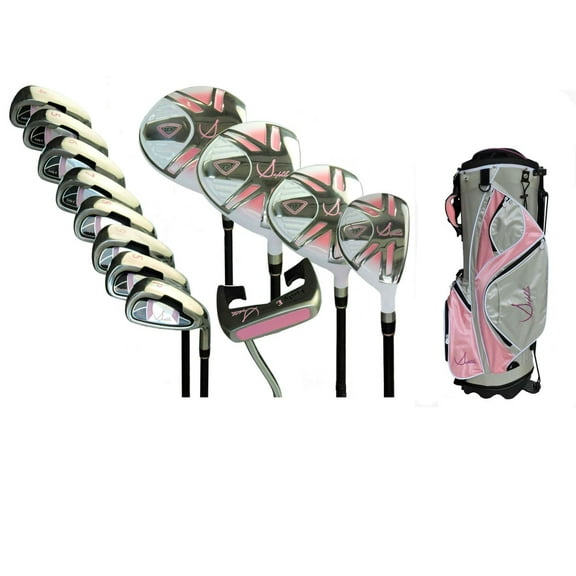 Sephlin Elite Signature Womens Right Hand 13 Pieces Golf Clubs Set and Golf Bag