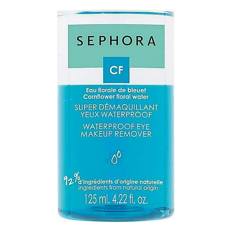 Sephora CF Waterproof Eye Make-Up Remover Cornflower Extract 125 ml. / 4.22  fl. oz. 