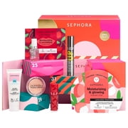 Sephora Collection After Calendar Makeup and Skincare Gift Set, 7 piece Beauty Set