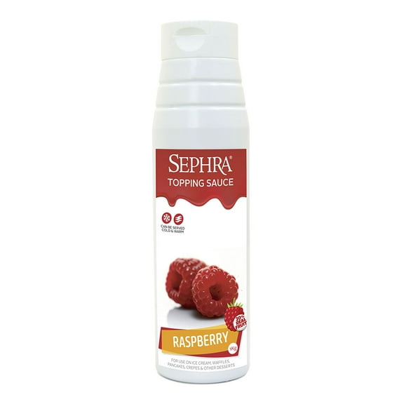 Sephra Topping/Dessert Sauce - 2.2lb Squeezy Bottle (Raspberry)