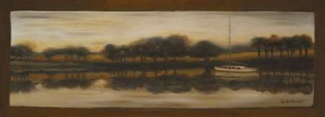 Sepia Landscape I Canvas Art - Nelly Arenas (24 x 48)