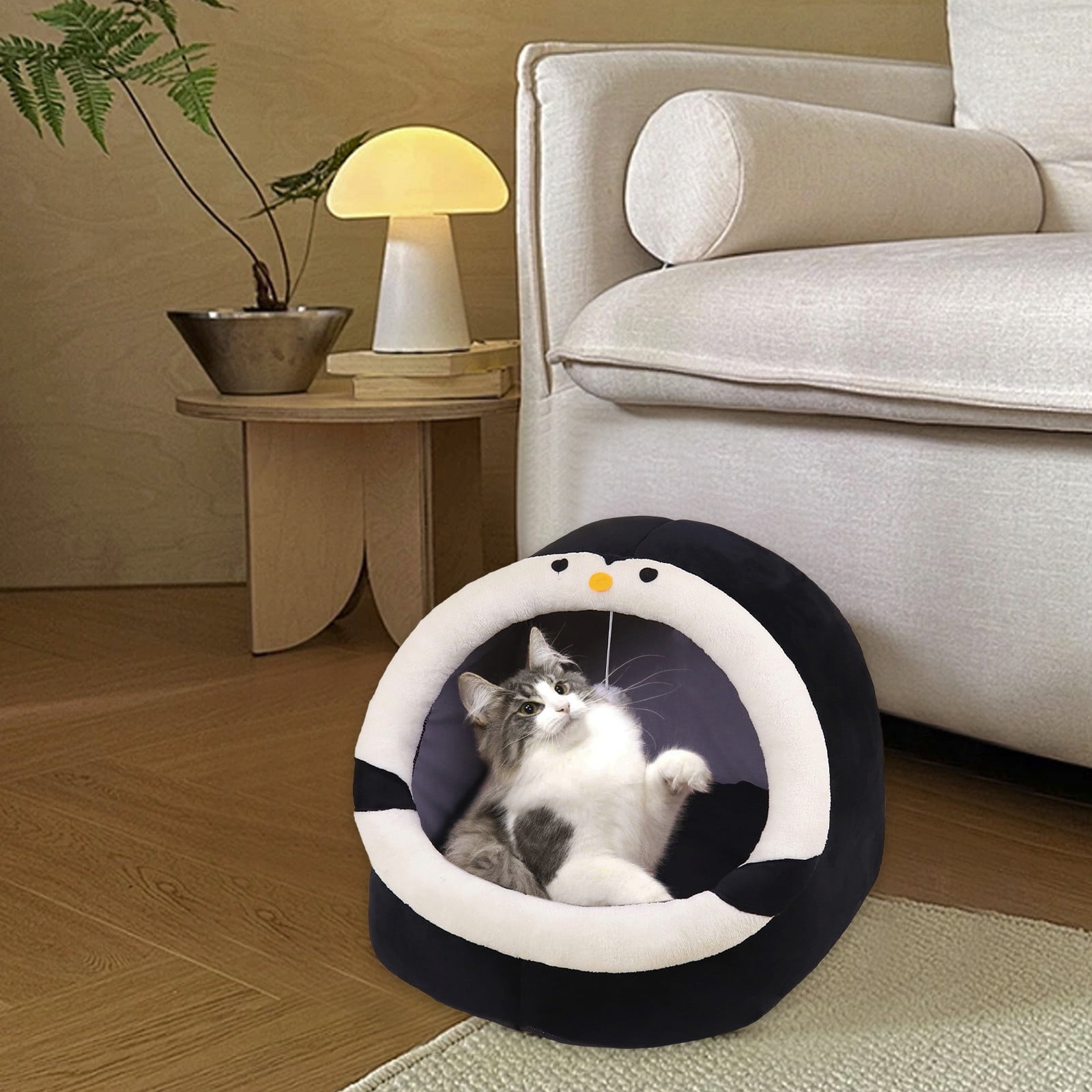 Curated visual reference: Visual Reference: Seplovoe Pet Tent Bed For Cats Small Dogs Semi Enclosed
