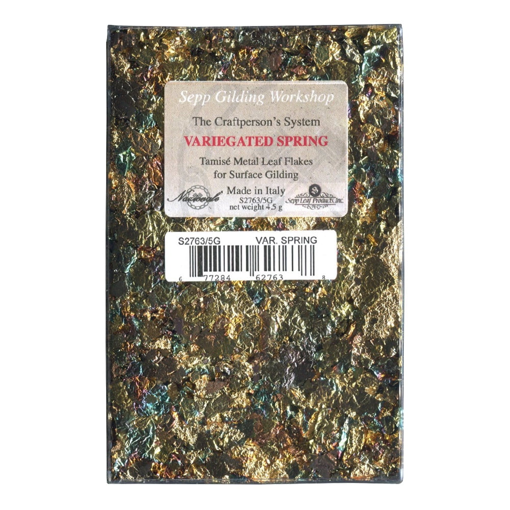 Variegated Metal Leaf Flakes - 3 Grams