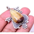 thumbnail image 1 of Septarian Stone - Utah Oxidised Designer 925 Sterling Silver Pendant 1.72" P56, 1 of 2