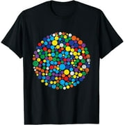 September 15th Dot Day Tee Multicolor Rainbow Polka Dot T-Shirt