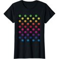 thumbnail image 1 of September 15th dot day multicolor rainbow polka dot T-Shirt, 1 of 6