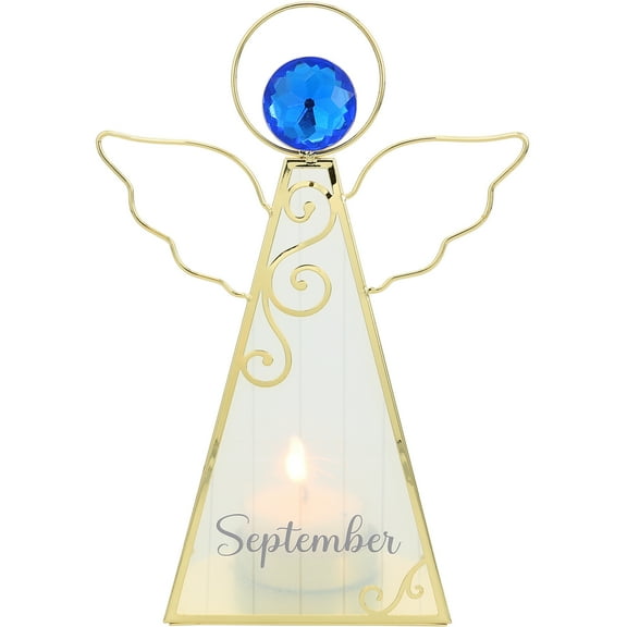 Pavilion Gift Company - September - 6.5" Monthly Angel Tea Light Holder