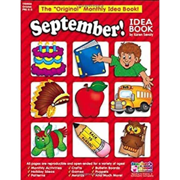 Pre-Owned September Monthly Idea Book (The Original Monthly Idea Book!) (Paperback) 0439503779 9780439503778